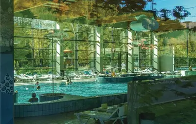 a rendering of a swimming pool at a resort at 4 Bedroom Lovely Home In Kostel in Kupa