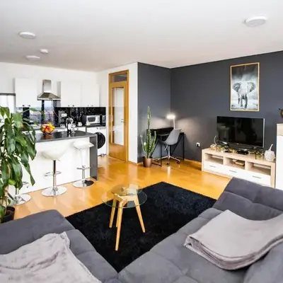 HERMES APARTMENT & 2 free garage secured parkings