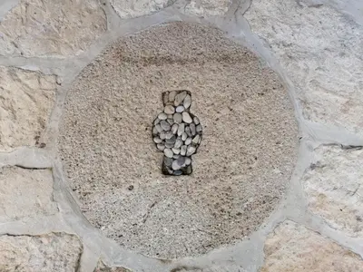 a pile of nuts in the shape of a hand at Holiday house apartment Voukov mlin in Šmarje pri Jelšah