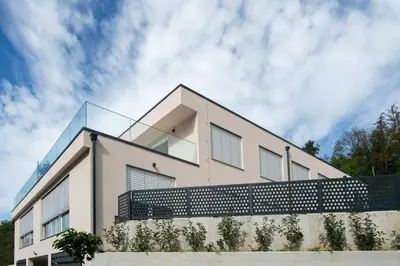 a house with a glass roof at Villa de Roya in Rogaška Slatina