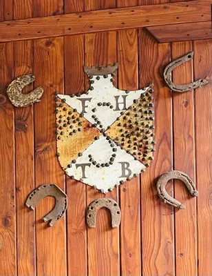 a wooden floor with a clock on it at Red Beech Cabin - An Alpine Cabin near Lake Bohinj in Bohinj