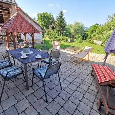 Charming village house with patio and garden