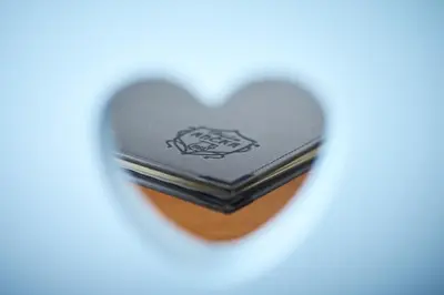 a heart shaped picture of a book at Hiša Ančka, Šenčur - 3 min to the Airport in Kranj
