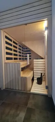 a small room with a bunk bed in it at The Valley Queens in Bovec