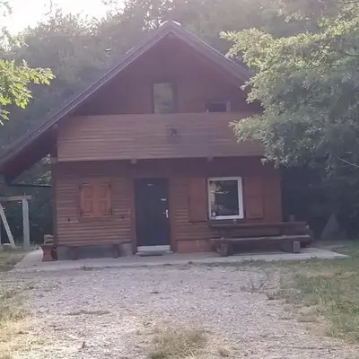 Podklanci-house in the forest