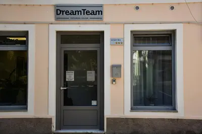 a building with a door and two windows at Apartma Darsi in Ajdovščina