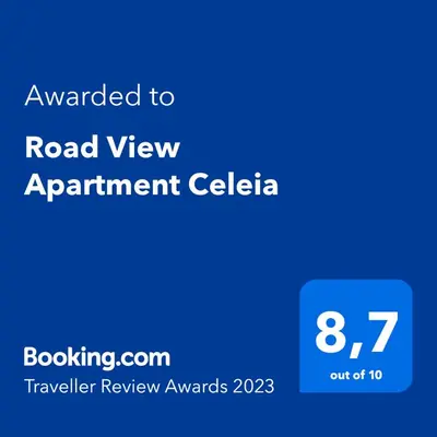 a screenshot of the road view appointment calculator at Road View Apartment Celeia in Celje