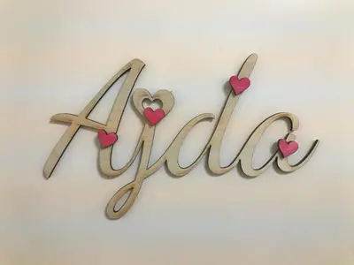 a sign for a mum with hearts on it at Apartma Ajda 2 , Jezerska cesta 65, Kranj in Kranj