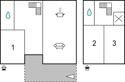 a schematic diagram of the proposed algorithm for detecting water vapor in a building at 3 Bedroom Awesome Home In Divaca in Divača