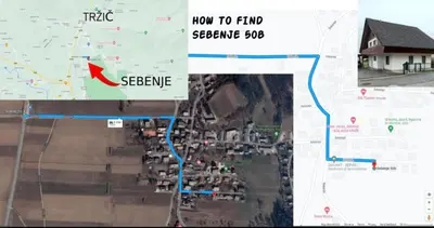 a map of the how to find seattle at Draga - 2 bedroom apartment in Tržič