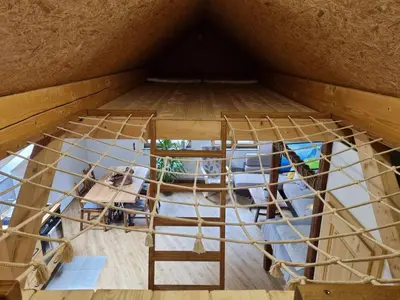 a view from the inside of a room with a window at Apartma1 pri Adamu in Mislinja