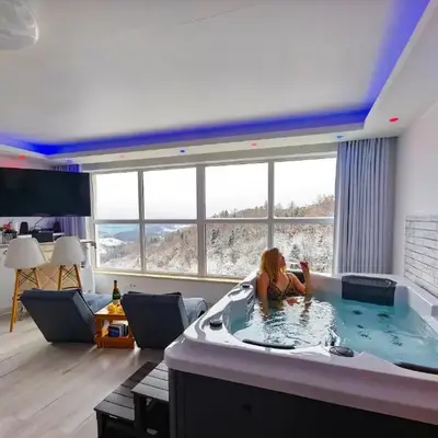 Private wellness with panoramic view